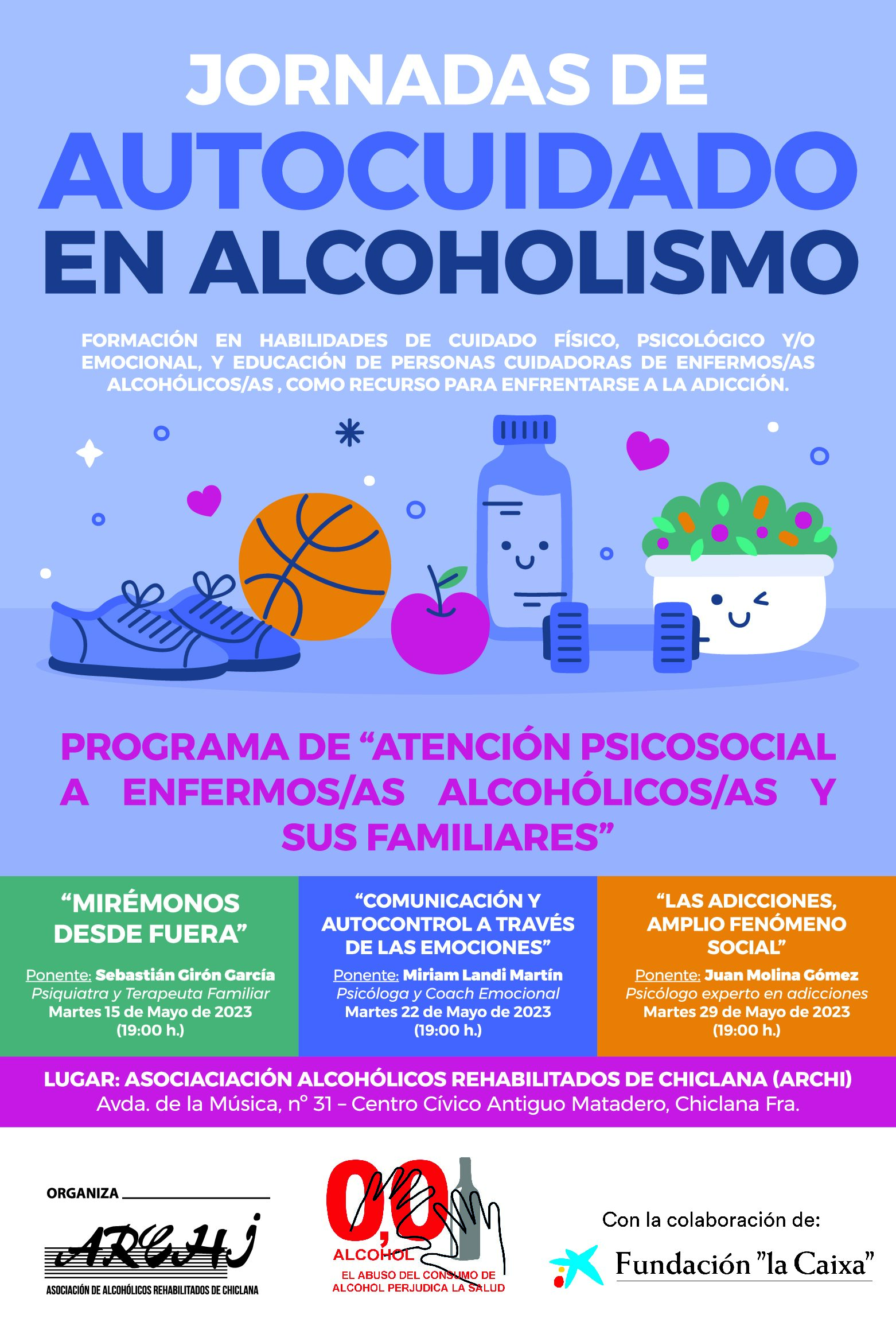 «JORNADAS DE AUTOCUIDADO EN ALCOHOLISMO»